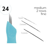24 Prong Extra Fine Straight Click Tip